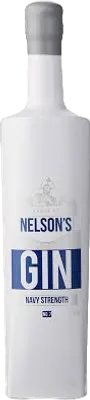Bouteille de spiritueux : Navy Strength Gin de la marque Nelson's