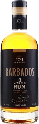 Bouteille de spiritueux : Barbados de la marque Foursquare