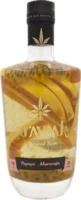 Bouteille de spiritueux : Papaye - Maracuja de la marque Arawak