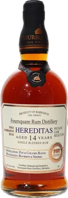Bouteille de spiritueux : Private Cask Selection Hereditas (The Whisky Exchange) de la marque Foursquare