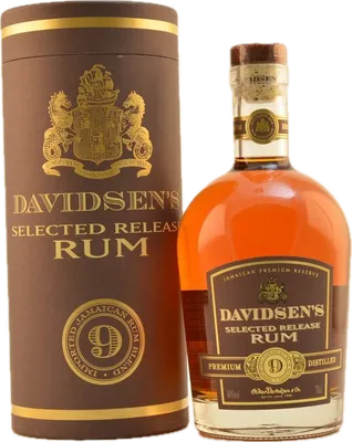 Bouteille de spiritueux : Selected Release Rum de la marque Davidsen's