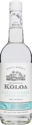 Bouteille de spiritueux : Koloa Kaua'i White de la marque Koloa Rum Company