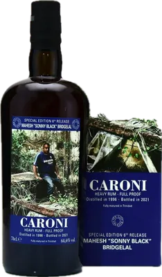 Bouteille de spiritueux : 6th Employees Mahesh “Sonny Black” Bridgelal de la marque Caroni
