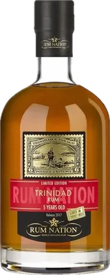Bouteille de spiritueux : Trinidad Oloroso Sherry Finish 2017 de la marque Rum Nation