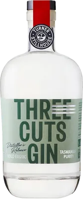 Bouteille de spiritueux : Three Cuts Gin – Distiller’s Release de la marque Turner Stillhouse