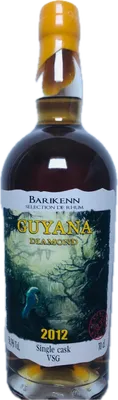 Bouteille de spiritueux : Guyana Diamond de la marque Barikenn