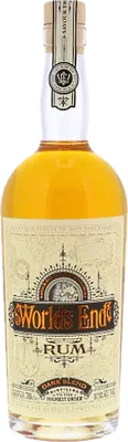 Bouteille de spiritueux : Dark Blend Rum de la marque World's End Rum
