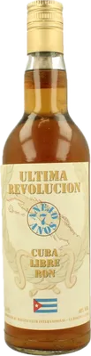 Bouteille de spiritueux : Ultima Revolucion Cuba Libre Ron de la marque Vélier