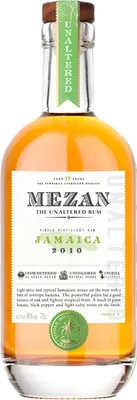 Bouteille de spiritueux : Jamaica 2010 de la marque Mezan