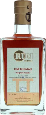 Bouteille de spiritueux : Old Trinidad TT de la marque Rum Company