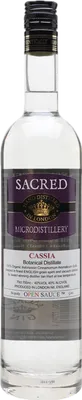 Bouteille de spiritueux : Cassia Gin de la marque Sacred