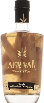 Bouteille de spiritueux : Victoria au Ratafia de Champagne de la marque Arawak