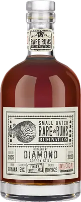 Bouteille de spiritueux : Small Batch Rare Rums de la marque Rum Nation