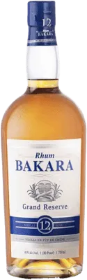 Bouteille de spiritueux : Grande Reserve Aged 12 Years de la marque Bakara
