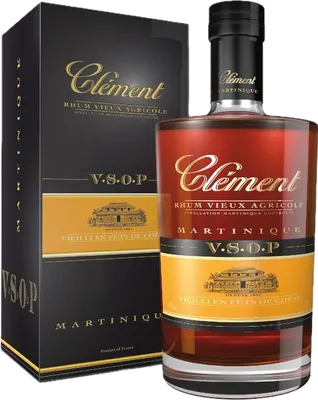 Bouteille de spiritueux : VSOP de la marque Clément