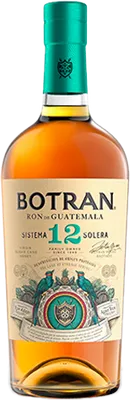 Bouteille de spiritueux : 12 ans de la marque Botran