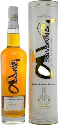 Bouteille de spiritueux : Cuvée Maison Blanche de la marque Savanna