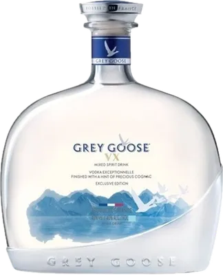 Bouteille de spiritueux : VX de la marque Grey Goose