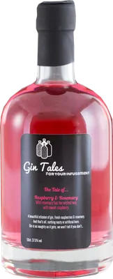 Bouteille de spiritueux : Raspberry & Rosemary de la marque Gin Tales