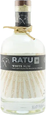 Bouteille de spiritueux : White Rum de la marque Ratu