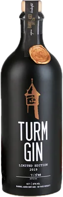 Bouteille de spiritueux : Limited Edition 2019 de la marque Turm Gin