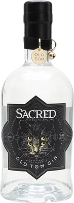 Bouteille de spiritueux : Old Tom Gin de la marque Sacred