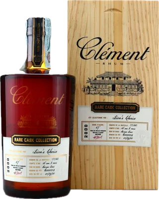 Bouteille de spiritueux : Rare Cask Collection Lion’s Choice de la marque Clément