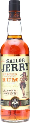 Bouteille de spiritueux : Spiced Rum Original pre-2009 de la marque Sailor Jerry