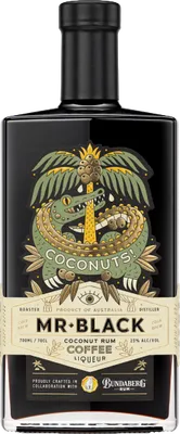Bouteille de spiritueux : Mr Black x Bundaberg Rum Coconuts de la marque Bundaberg