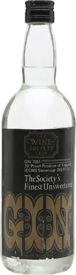 Bouteille de spiritueux : 's Finest Unsweetened Gin de la marque Wine Society