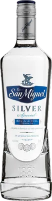 Bouteille de spiritueux : Silver de la marque Ron San Miguel