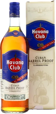 Bouteille de spiritueux : Cuban Barrel Proof de la marque Havana Club