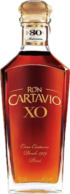 Bouteille de spiritueux : XO de la marque Cartavio