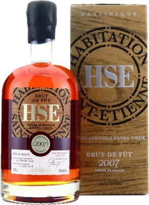 Bouteille de spiritueux : HSE chêne français de la marque Distillerie du Simon