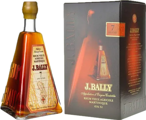 Bouteille de spiritueux : Pyramide 7 Ans de la marque J. Bally