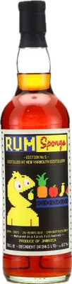 Bouteille de spiritueux : No. 5 de la marque Rum Sponge