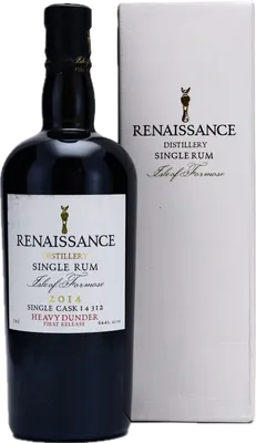 Bouteille de spiritueux : Single Rum 1st Release de la marque Renaissance