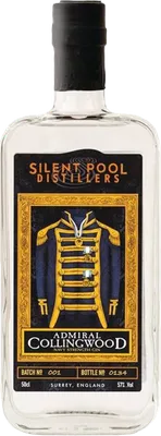 Bouteille de spiritueux : Admiral Collingwood Navy Strength Gin de la marque Silent Pool