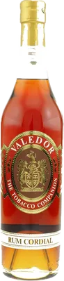 Bouteille de spiritueux : Rum Cordial The Tobacco Companion de la marque Valedor