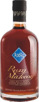 Bouteille de spiritueux : Seleccion Esplendida 1985 de la marque Malecón