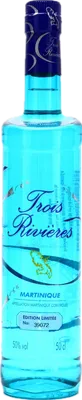 Bouteille de spiritueux : Blanc Turquoise de la marque Trois Rivières