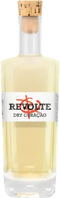 Bouteille de spiritueux : Dry Curaçao de la marque Revolte