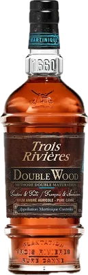 Bouteille de spiritueux : Double Wood de la marque Trois Rivières