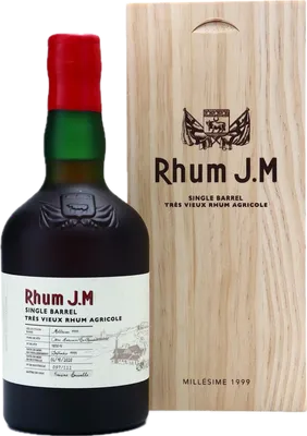 Bouteille de spiritueux : Single Barrel de la marque Rhum J.M