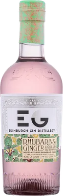Bouteille de spiritueux : Rhubarb & Ginger Gin Liqueur de la marque Edinburgh