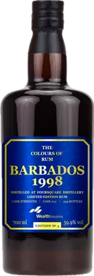 Bouteille de spiritueux : Barbados de la marque Foursquare