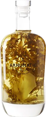 Bouteille de spiritueux : Amoris Elixatura (Thym Citronné-Gingembre) de la marque Arhumatic