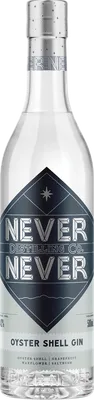 Bouteille de spiritueux : Oyster Shell Gin de la marque Never Never 
