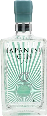 Bouteille de spiritueux : Gin de la marque Japanese