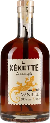 Bouteille de spiritueux : Vanille de la marque La Kékette Arrangée